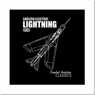 English Electric Lightning Posters and Art